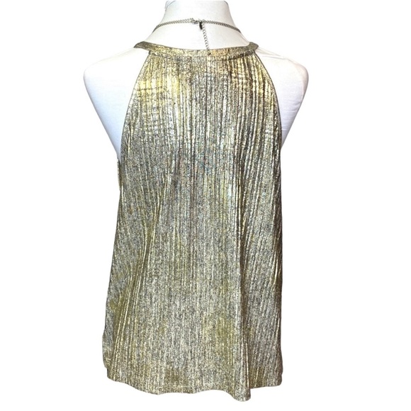 Anthro Moulinette Soeurs “Carly” Metallic Blouse - Picture 5 of 7